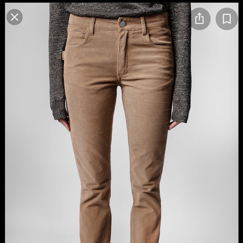 Zadig & Voltaire Clint Velour pants